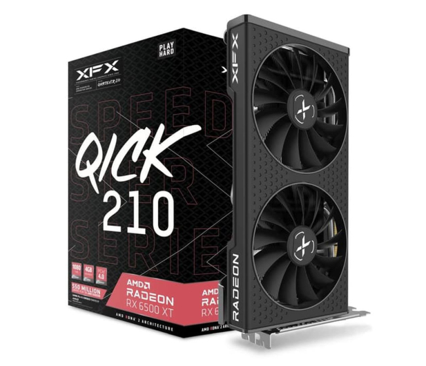 XFX Radeon RX 6500 XT SPEEDSTER QICK 4GB GDDR6 - 742121 - zdjęcie